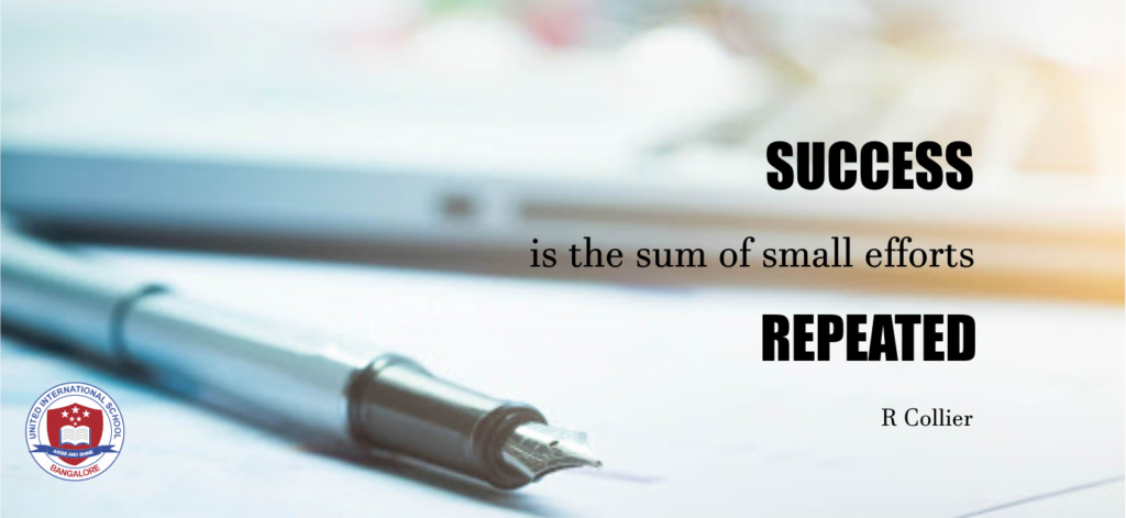 Success Is The Sum Of Small Efforts, Repeated